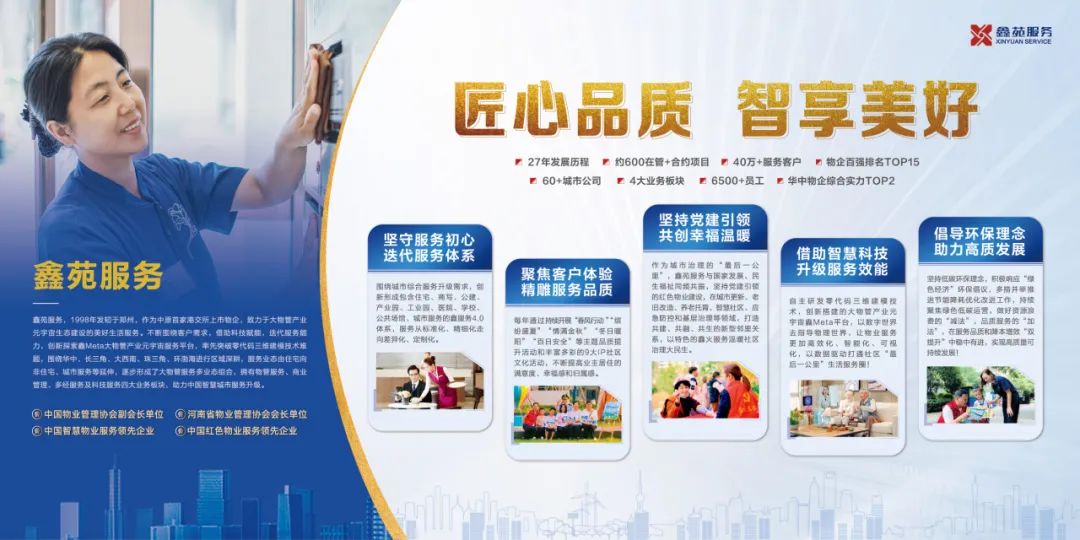 鑫苑服务荣登“河南省新服务新供给重点企业”名单